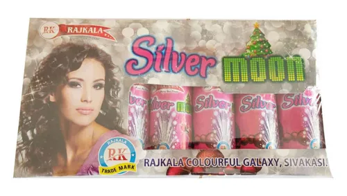Silver Moon Color Glittering