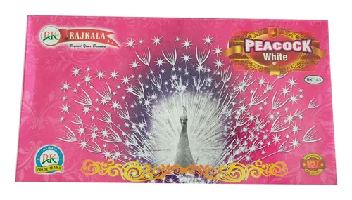 Peacock White Colour