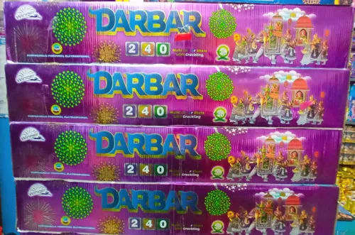 240 Shots  Multi Colour Crackling