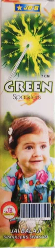 7 Cm Green Sparklers