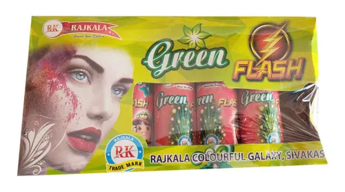 Green Flash  Color Glittering