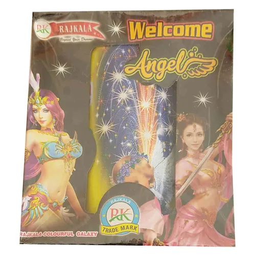 Welcom Angel Star Crackling Fountain