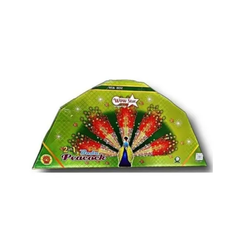 Bada Peacock 5 Tubes Red and white 2 in 1