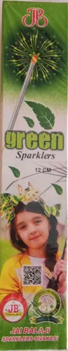 12 Cm Green Sparklers