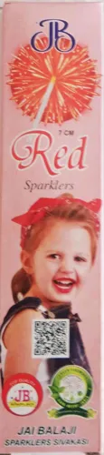 7 Cm Red Sparklers